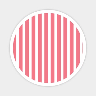 Aba - Light Pink Stripes Pattern Magnet
